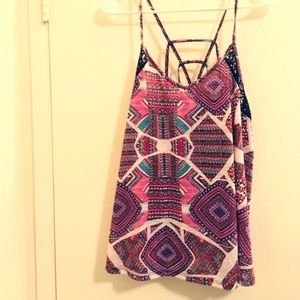 Xhliration Aztec Tank top Sz XL